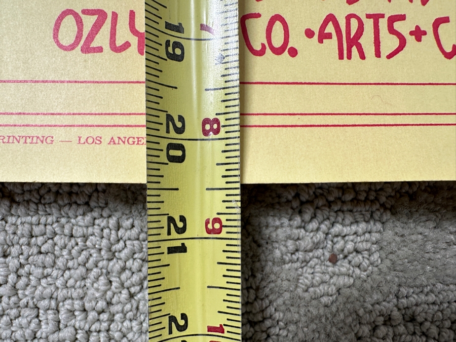 Just Added - Vintage 1967 Fantasy Faire And Magic Music Festival Concert Poster Northridge, CA Featuring Jefferson Airplane, The Doors, The Grassroots, Iron Butterfly, Country Joe And The Fish And Canned Heat Designed By Penny Harvard 14.5' X 20.5' [Photo 9]