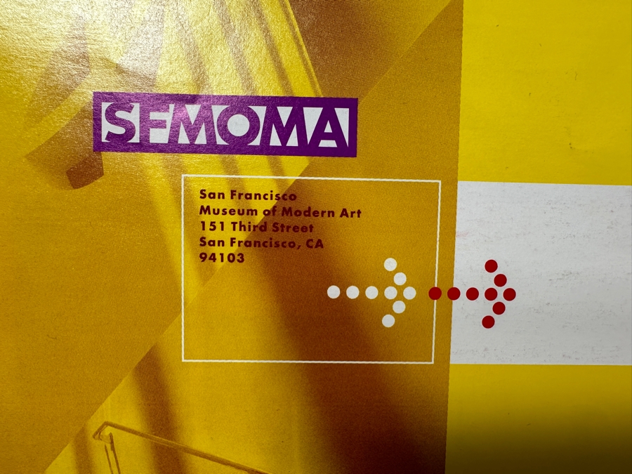 Just Added - San Francisco Museum Of Modern (SFMOMA) Art Exhibition Program Guide For Far Out Bay Area Design, 1967-1973 [Photo 5]