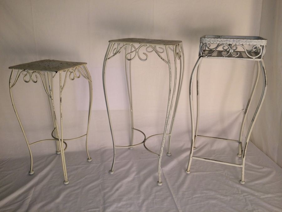 (3) Plant Stands