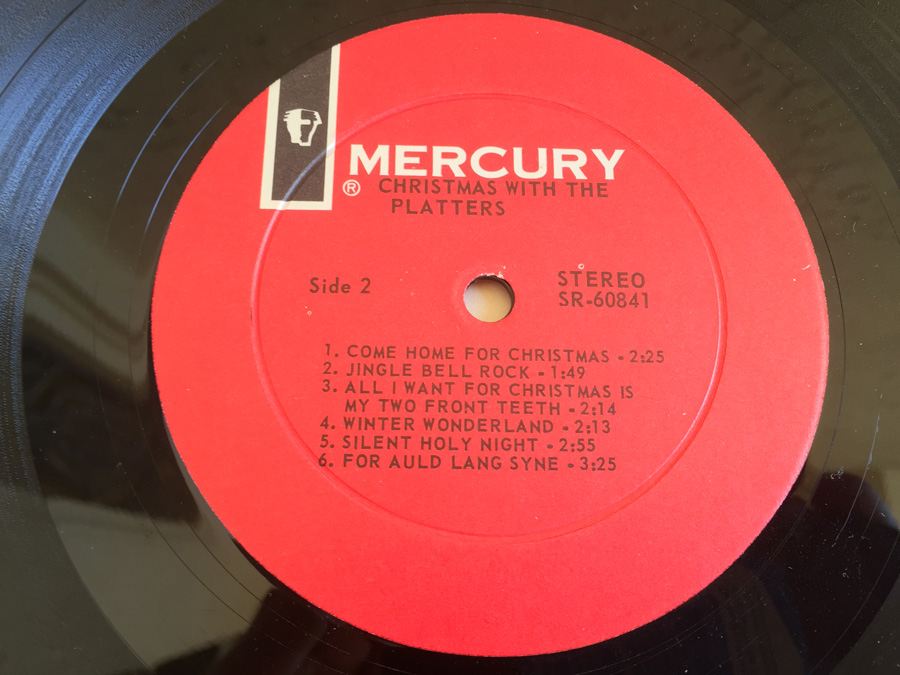 Platters, The ‎- Christmas With The Platters - Mercury ‎- SR 60841 [Photo 6]