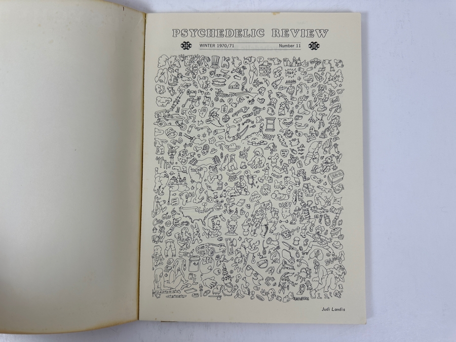 Just Added - Vintage 1971 Psychedelic Review Number 11 Magazine Featuring Article By Timothy Leary [Photo 2]