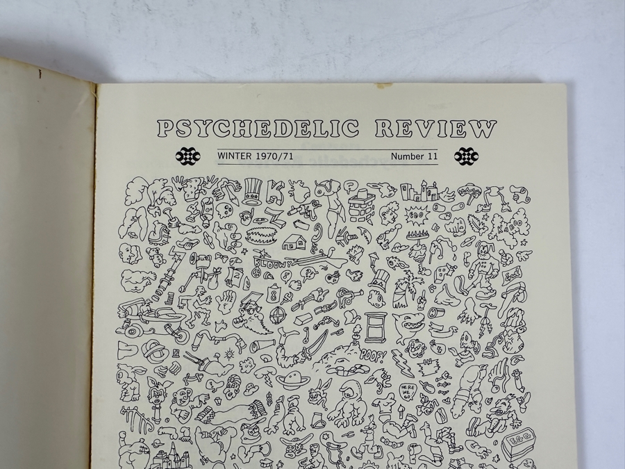 Just Added - Vintage 1971 Psychedelic Review Number 11 Magazine Featuring Article By Timothy Leary [Photo 3]
