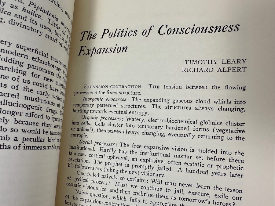 Just Added - Vintage 1963 The Harvard Review: Drugs And The Mind. Features Richard Alpert & Timothy Leary On Consciousness Expansion, Plus Articles On Psychedelics And Hallucinogenic Plants [Photo 6]