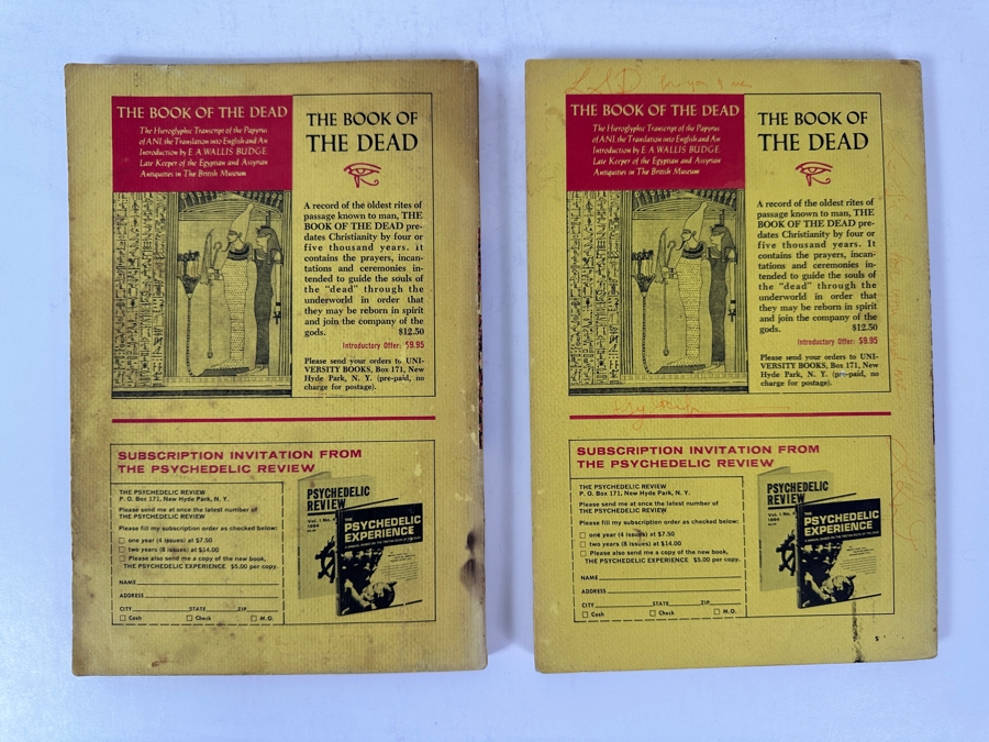 Just Added - Pair Of Vintage 1965 Psychedelic Review Journals, Number 5. Explores Psilocybin, Psychedelic Experiences, Metaphysics, Gurdjieff, Zen Buddhism, And Rebirth [Photo 7]