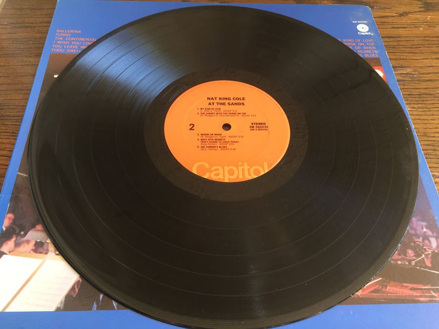 Nat King Cole ‎- At The Sands - Capitol Records ‎- SM 502434 [Photo 5]