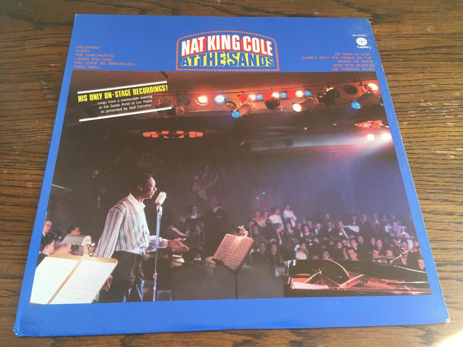 Nat King Cole ‎- At The Sands - Capitol Records ‎- SM 502434 [Photo 1]