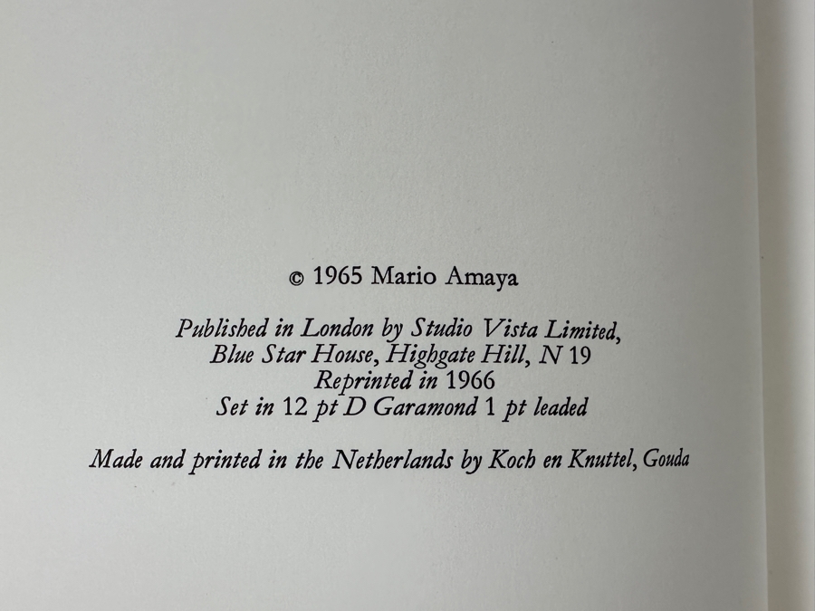 Just Added - Vintage 1966 Hardcover Book Pop As Art By Mario Amaya [Photo 4]