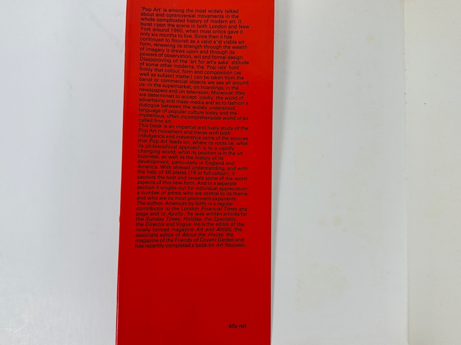 Just Added - Vintage 1966 Hardcover Book Pop As Art By Mario Amaya [Photo 2]