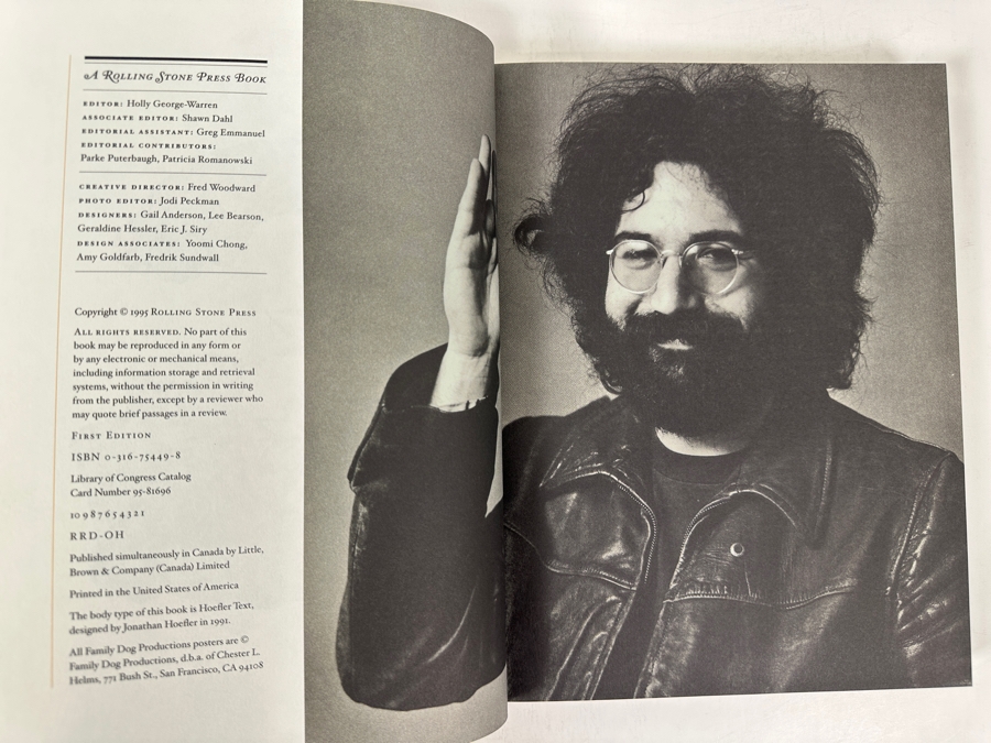 Just Added - Vintage 1995 First Edition Hardcover Book: Jerry Garcia's Story By Rolling Stone [Photo 6]