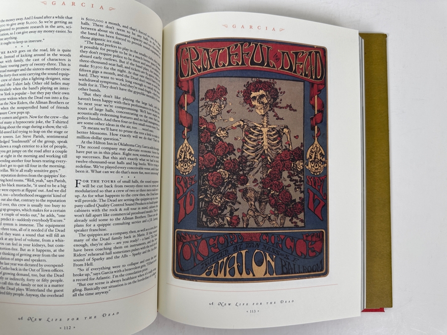 Just Added - Vintage 1995 First Edition Hardcover Book: Jerry Garcia's Story By Rolling Stone [Photo 8]