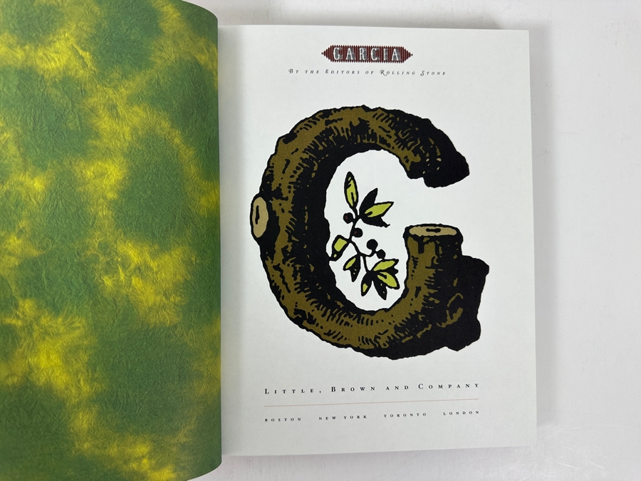 Just Added - Vintage 1995 First Edition Hardcover Book: Jerry Garcia's Story By Rolling Stone [Photo 5]