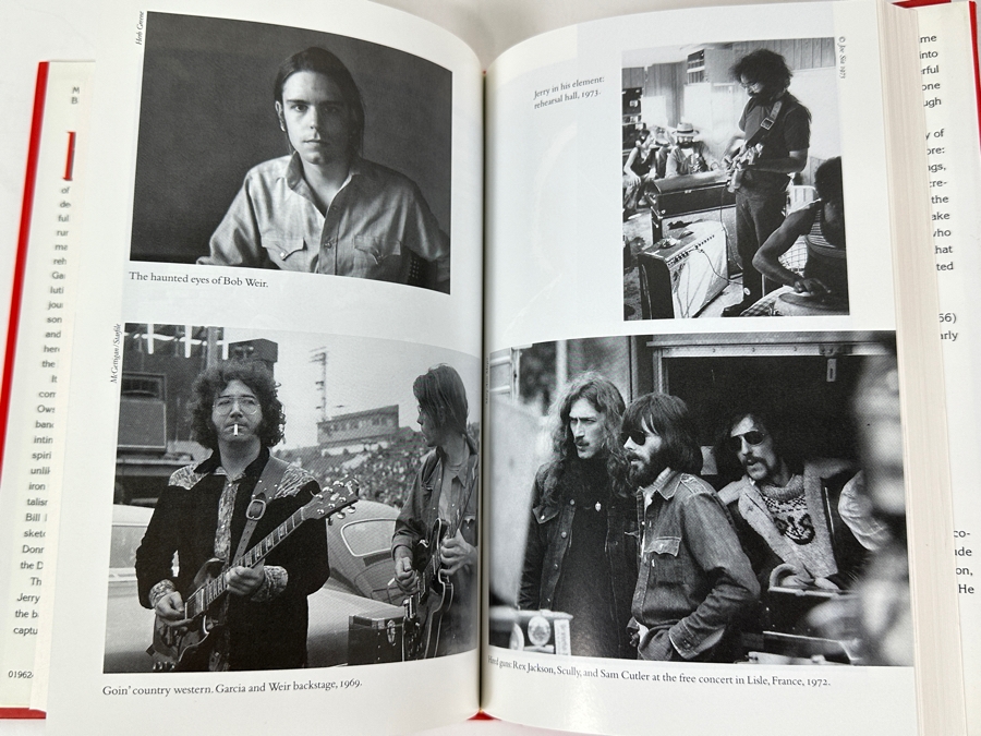 Just Added - Vintage 1996 First Edition Hardcover Book 'Living With The Dead' - Rock Scully's Memoir Of Twenty Years On The Bus With The Grateful Dead [Photo 4]