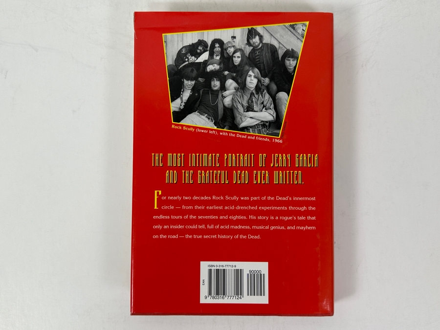 Just Added - Vintage 1996 First Edition Hardcover Book 'Living With The Dead' - Rock Scully's Memoir Of Twenty Years On The Bus With The Grateful Dead [Photo 5]