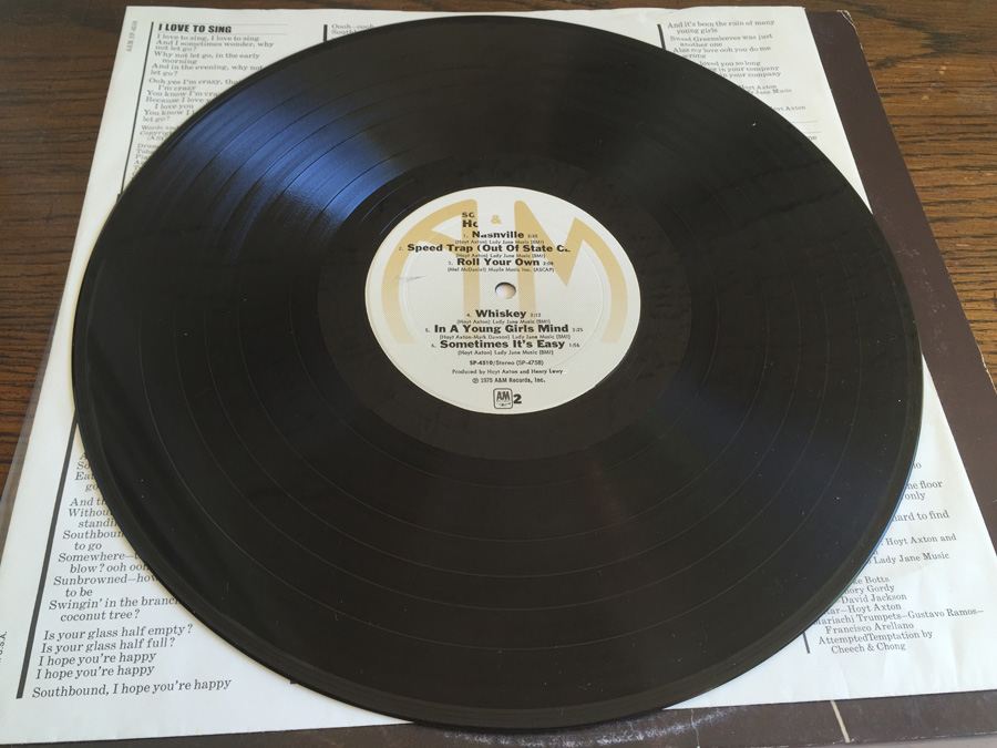 Hoyt Axton ‎- Southbound - A&M Records ‎- SP-4510 [Photo 5]