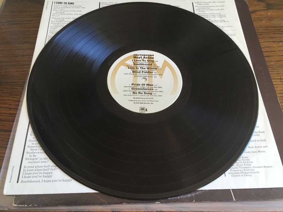 Hoyt Axton ‎- Southbound - A&M Records ‎- SP-4510 [Photo 3]