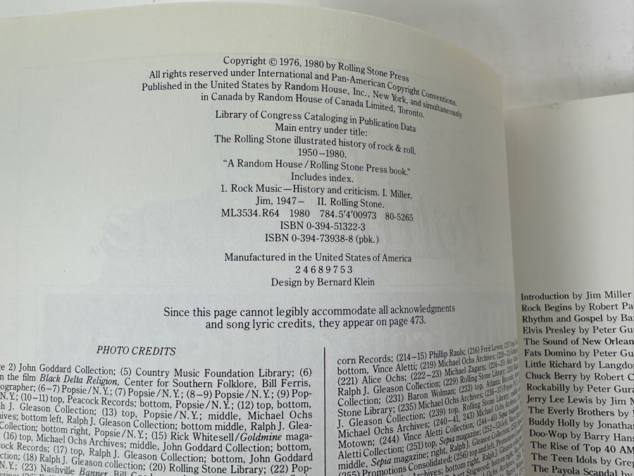 Just Added - 1980 Paperback Book Rolling Stone's Illustrated History Of Rock & Roll. An Expanded Edition Featuring Many Iconic Musicians [Photo 3]