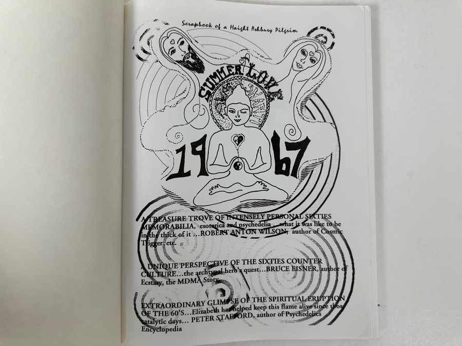 Just Added - 1991 First Edition Paperback Book Scrapbook Of A Haight Ashbury Pilgrim - A Psychedelic 1967-68 Book By Elizabeth Gips Capturing The Haight-Ashbury Counterculture [Photo 3]