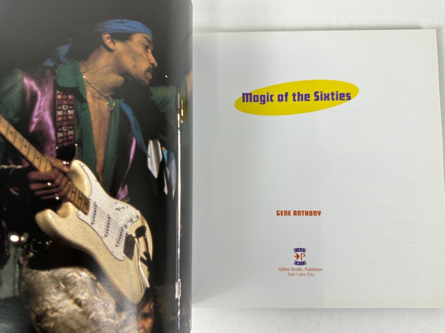 Just Added - 2004 First Edition Paperback Book Magic Of The Sixties By Gene Anthony [Photo 2]