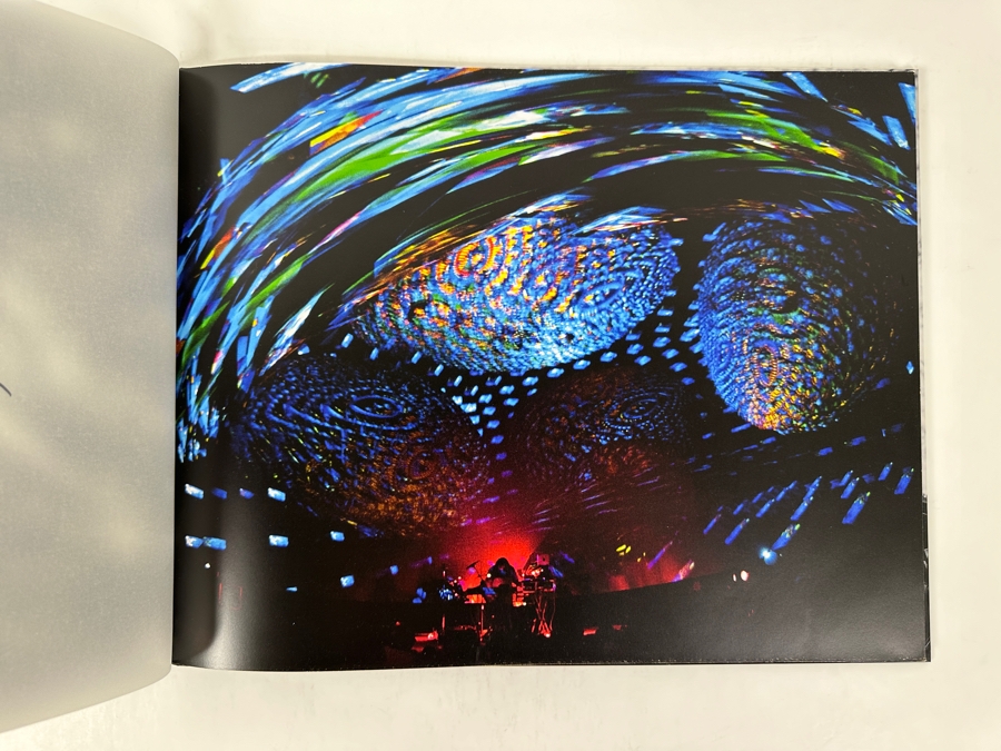 Just Added - SIGNED COPY 2015 Hardcover Book 'Steve Roach: Alive In The Vortex' Photo Book Features Immersive Live Visuals By Audri Phillips - Photography By Robert Smith [Photo 5]