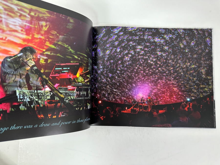 Just Added - SIGNED COPY 2015 Hardcover Book 'Steve Roach: Alive In The Vortex' Photo Book Features Immersive Live Visuals By Audri Phillips - Photography By Robert Smith [Photo 6]