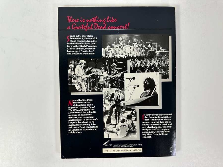 Just Added - 1983 First Edition Paperback Book Grateful Dead: The Official Book For Deadheads [Photo 6]