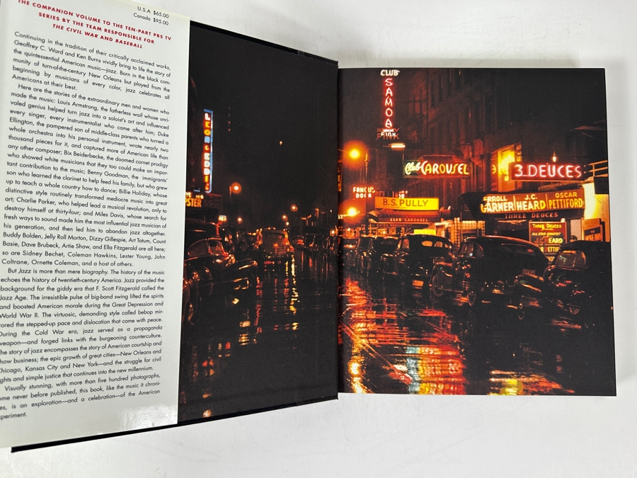 Just Added - 2000 First Edition Hardcover Book Jazz: A History Of America's Music By Geoffrey C. Ward And Ken Burns [Photo 3]