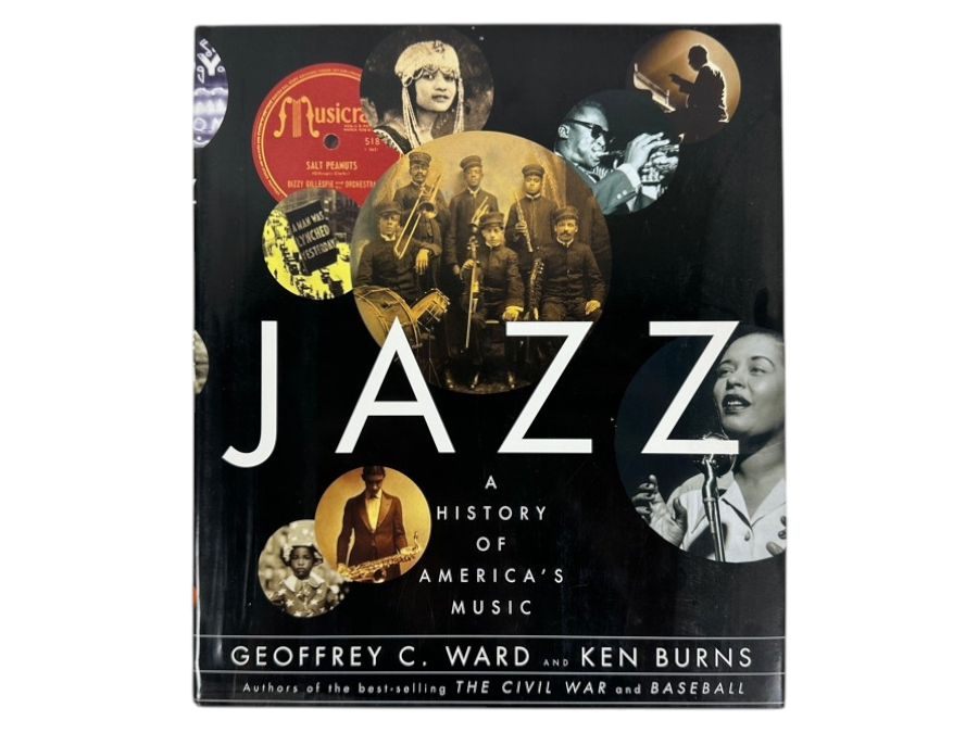 Just Added - 2000 First Edition Hardcover Book Jazz: A History Of America's Music By Geoffrey C. Ward And Ken Burns