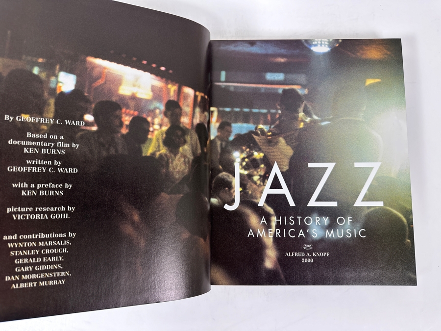 Just Added - 2000 First Edition Hardcover Book Jazz: A History Of America's Music By Geoffrey C. Ward And Ken Burns [Photo 4]