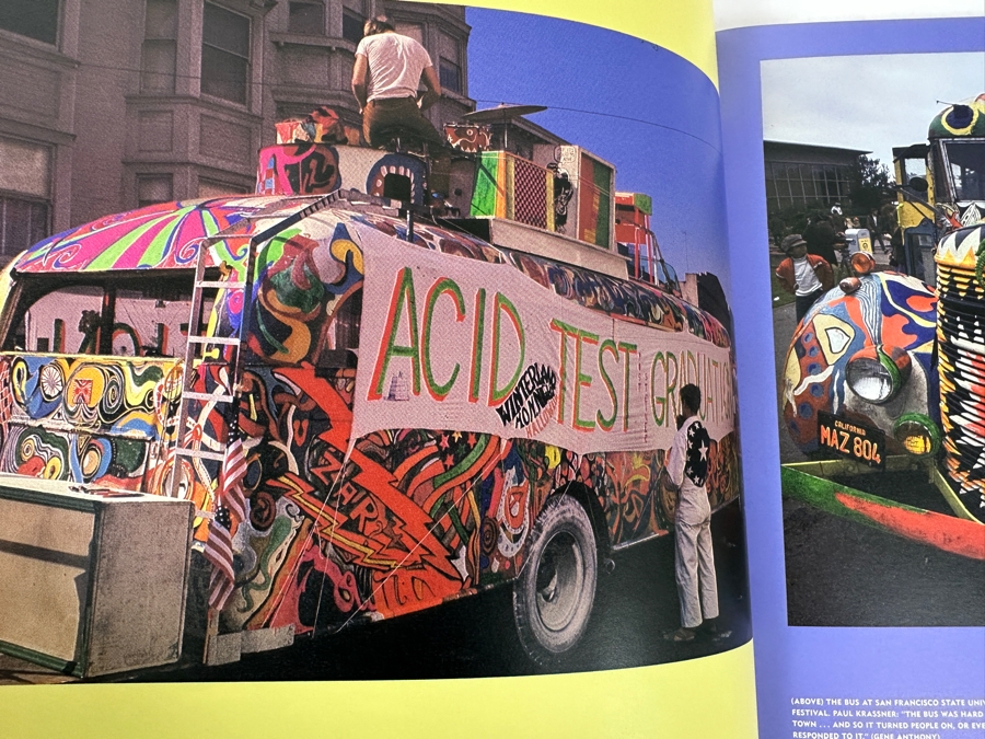 Just Added - 1990 First Printing Paperback Book On The Bus: Ken Kesey's Merry Pranksters, Counterculture, And Electric Kool-Aid Tests 25th Anniversary Edition [Photo 3]