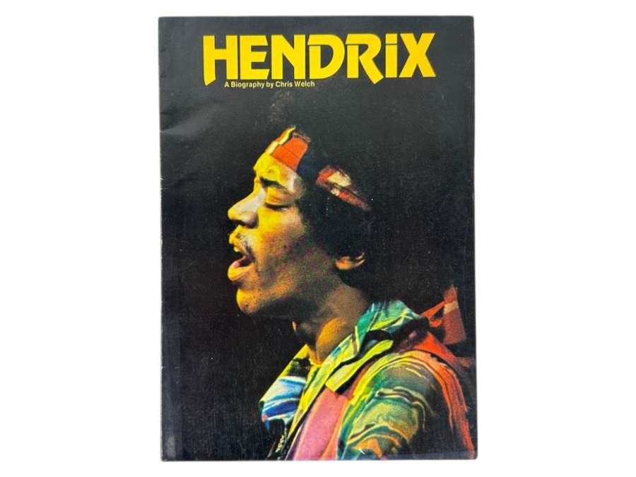 Just Added - 1973 Softcover Book Hendrix: A Biography By Chris Welch