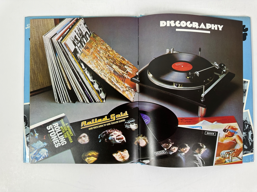 Just Added - Vintage 1976 First Edition Hardcover Book The Rolling Stones By Tony Jasper - A Biography With Over 100 Illustrations Of The Iconic Rock Band [Photo 6]