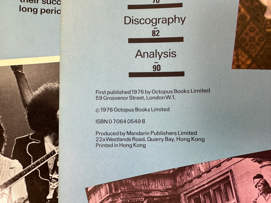 Just Added - Vintage 1976 First Edition Hardcover Book The Rolling Stones By Tony Jasper - A Biography With Over 100 Illustrations Of The Iconic Rock Band [Photo 4]