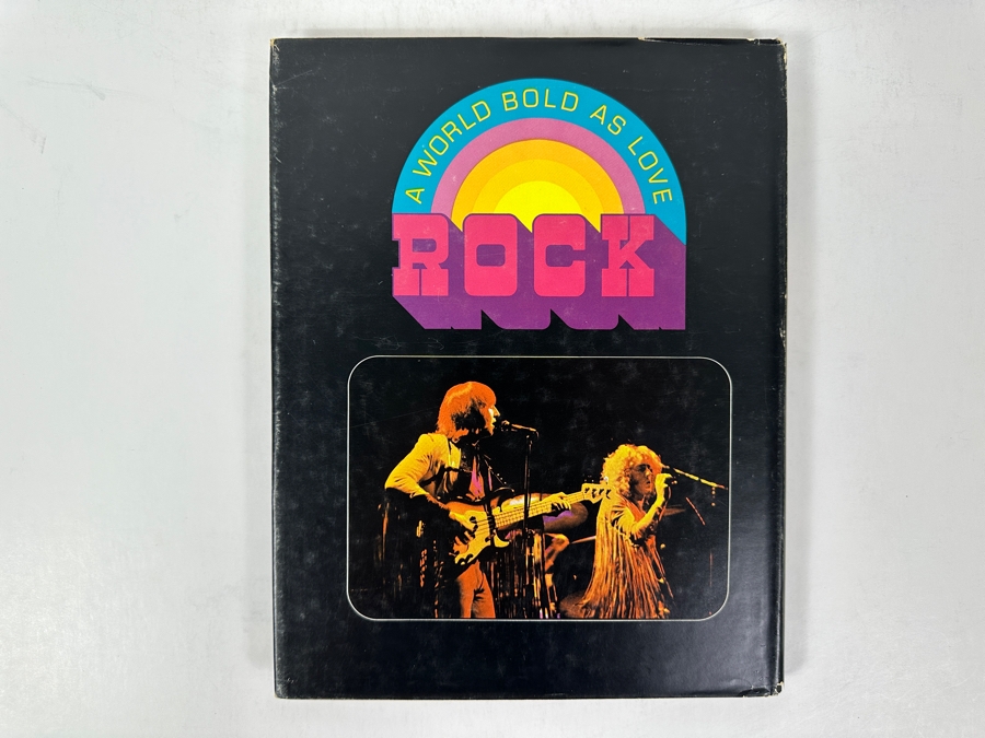 Just Added - Vintage 1970 First Edition Hardcover Book A World Bold As Love Rock - Explores Rock Music, Culture, And Its Live Performers Through Dynamic Photography [Photo 5]