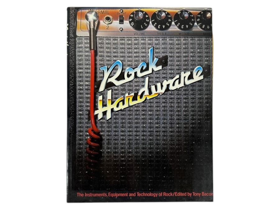 Just Added - Vintage 1981 First Edition Paperback Book Rock Hardware: A Guide To Rock Instruments & Equipment, Edited By Tony Bacon