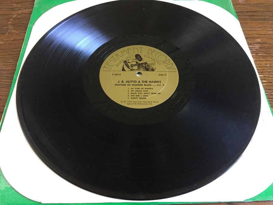 J.B. Hutto & The Hawks ‎- Masters Of Modern Blues, Volume 2 - Testament Records ‎- T-2213 [Photo 5]