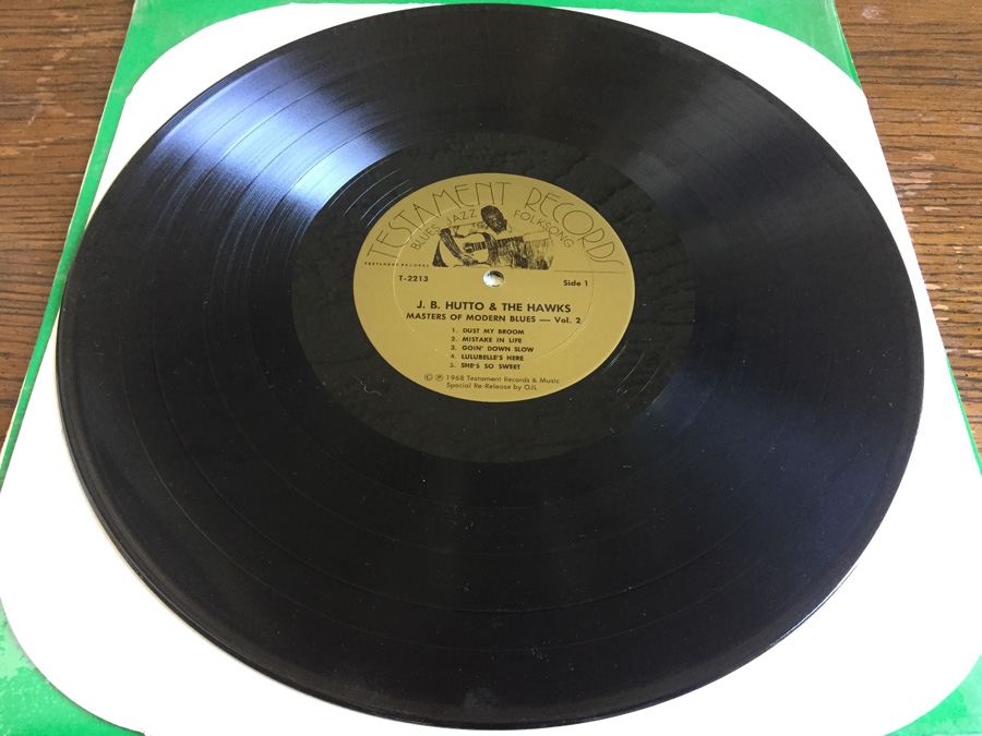 J.B. Hutto & The Hawks ‎- Masters Of Modern Blues, Volume 2 - Testament Records ‎- T-2213 [Photo 3]