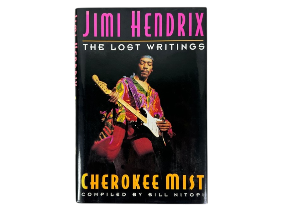 Just Added - 1993 First Edition Hardcover Book Jimi Hendrix: The Lost Writings 'Cherokee Mist'