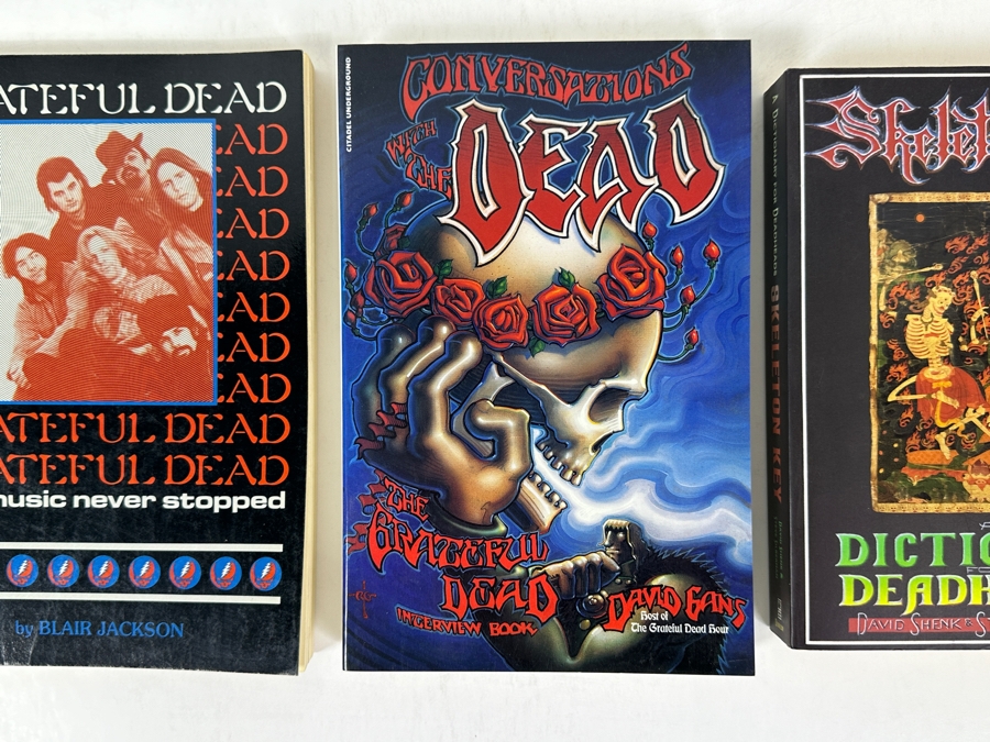 Just Added - (3) Grateful Dead Hardcover Books (2 Are First Editions) [Photo 4]