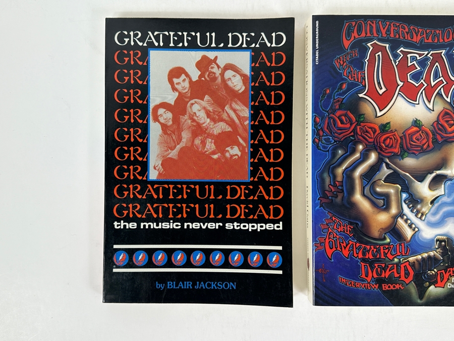 Just Added - (3) Grateful Dead Hardcover Books (2 Are First Editions) [Photo 3]