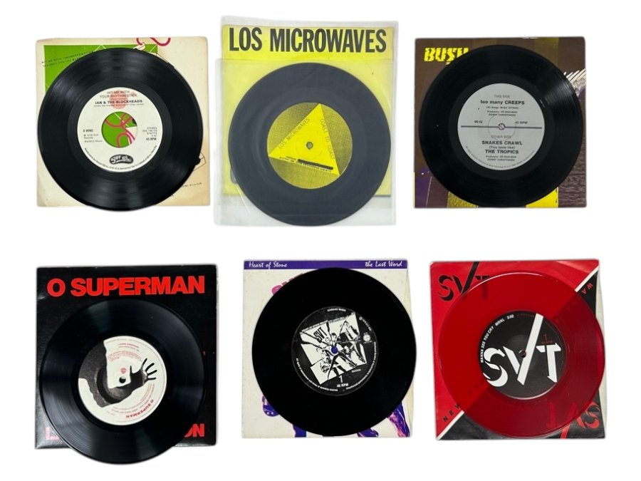 Just Added - (6) Vintage 45 RPM Vinyl Records