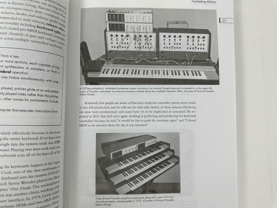 Just Added - 2014 Softcover Book 'The Synthesizer' By Mark Vail - A Comprehensive Guide For Understanding, Programming, Playing, And Recording The Ultimate Electronic Music Instrument [Photo 8]
