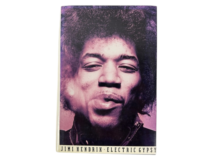 Just Added - 1991 First U.S. Edition Hardcover Book Jimi Hendrix's 'Electric Gypsy' Biography