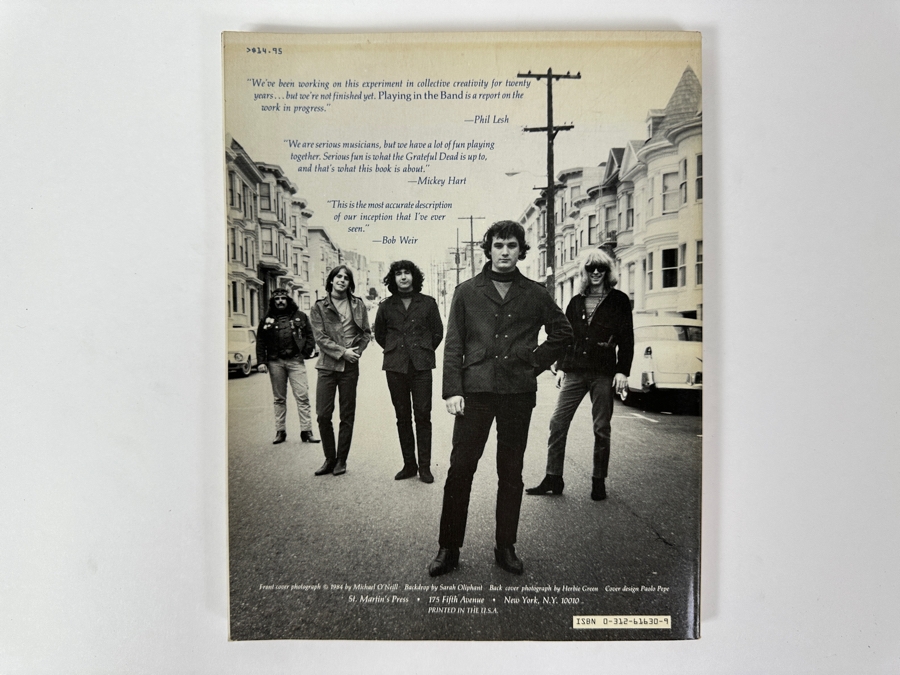 Just Added - First Edition Softcover Book 'Playing In The Band' An Oral And Visual Portrait Of The Legendary Grateful Dead By David Gans And Peter Simon [Photo 5]