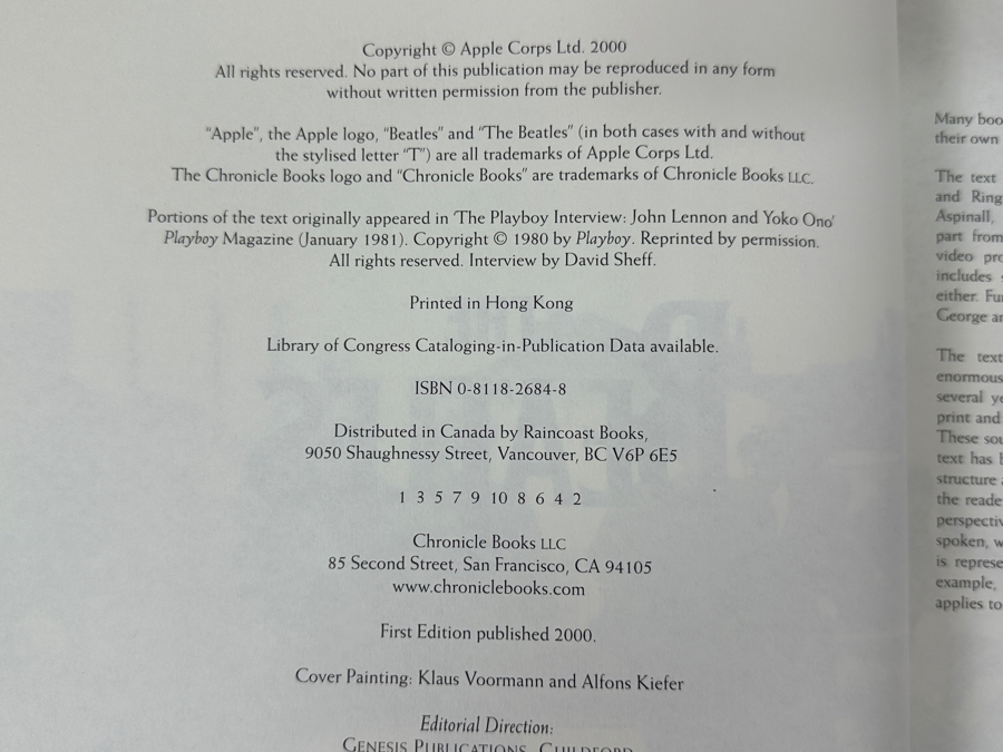 Just Added - First Edition Hardcover Book The Beatles Anthology: A Definitive History Of The Iconic Band, Told By Themselves [Photo 4]
