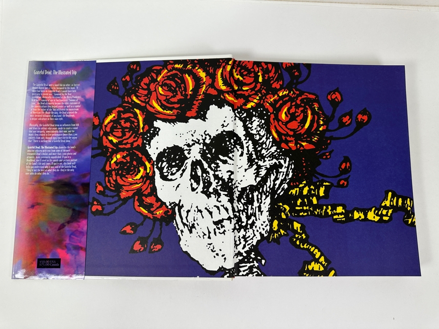 Just Added - 2003 First American Edition Hardcover Book Grateful Dead: The Illustrated Trip Produced With Grateful Dead Productions Foreword By Robert Hunter [Photo 2]