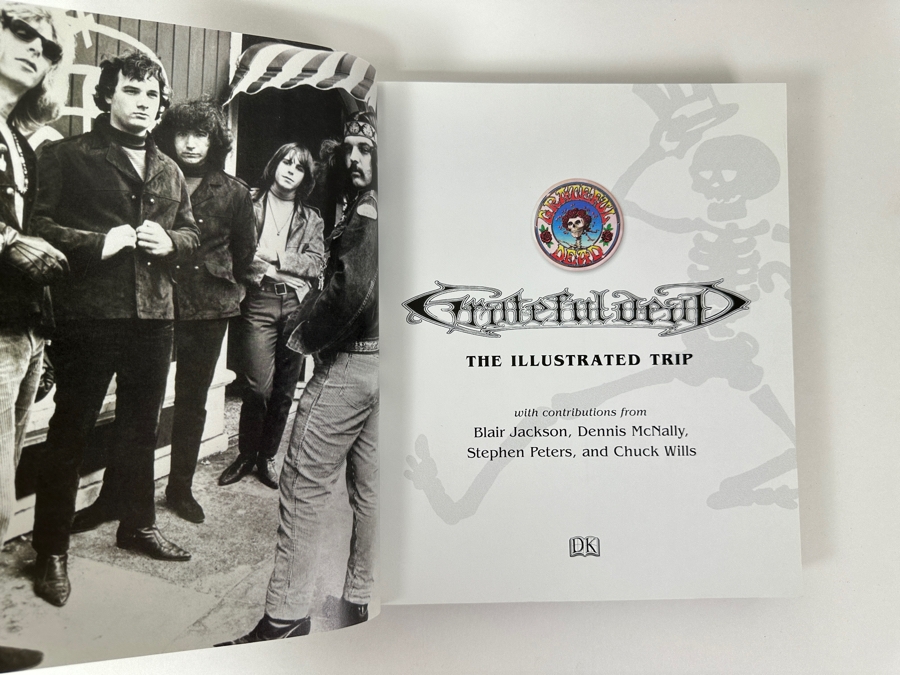 Just Added - 2003 First American Edition Hardcover Book Grateful Dead: The Illustrated Trip Produced With Grateful Dead Productions Foreword By Robert Hunter [Photo 4]