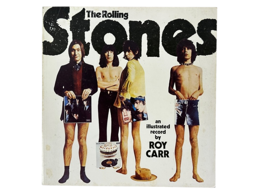 Just Added - 1976 Softcover Book The Rolling Stones: An Illustrated Record By Roy Carr