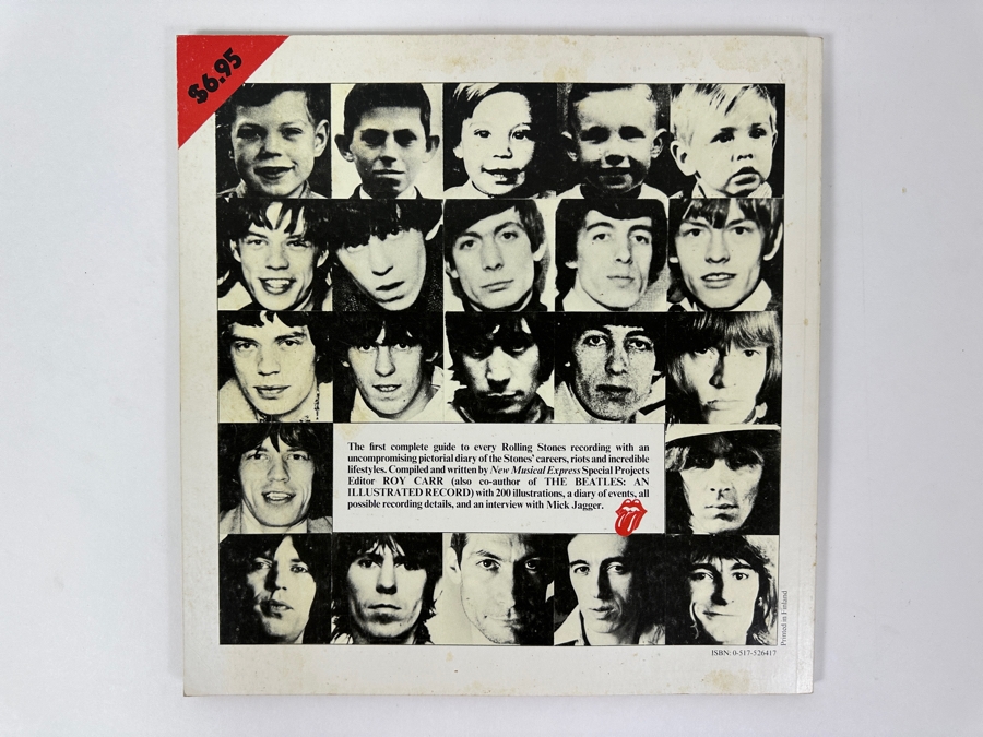 Just Added - 1976 Softcover Book The Rolling Stones: An Illustrated Record By Roy Carr [Photo 6]