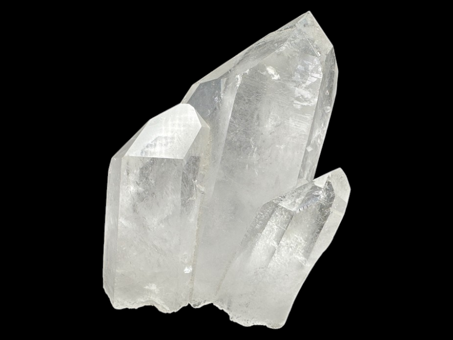 Just Added - Stunning Cluster Of Clear Quartz Crystals Featuring Multiple Faceted Points 8'L