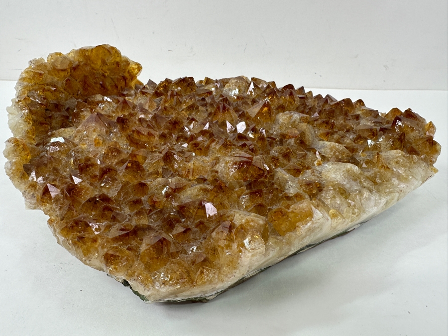 Just Added - Stunning Cluster Of Golden-Brown Citrine Crystals 10.5' X 8.5' [Photo 3]